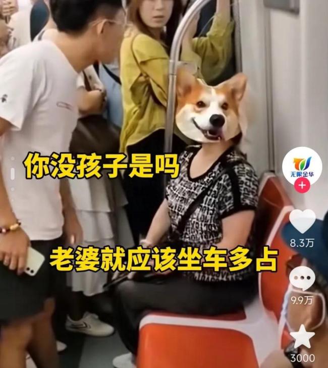 青岛地铁大妈侮辱孕妇是猪引争执 网友认出大妈身份,已经是臭名昭著